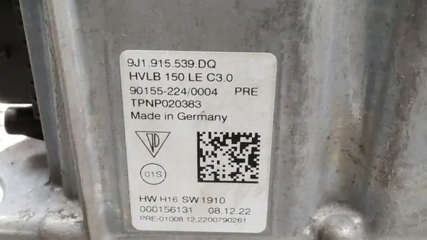 Convertisseur de tension Audi OEM 9J1915539DQ - Occasion image 6