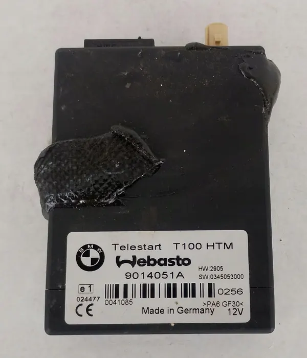 Módulo de control Webasto T100 9014051A para BMW E60/E61 image 2