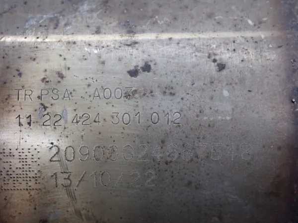 OEM 1122424301012 Katalysaattori Opelille image 4