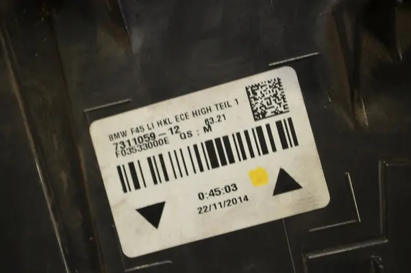 Luz trasera BMW 2 Active Tourer OE 63217311059 image 10