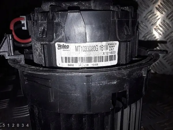 Nissan MT1033020G Värmefläktmotor fläkt - Begagnad image 4