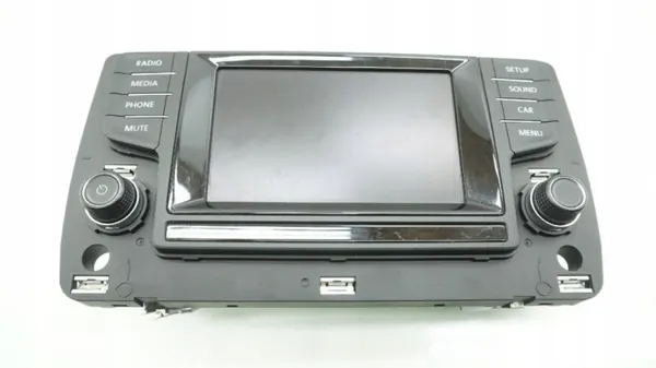 VW Golf 7 Radionäyttö OEM 5G0919605 - Käytetty image 2