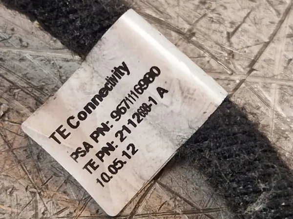 Cabo Mudador CD Citroen DS5 2012 OEM 9671116980 image 3