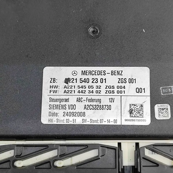 Module de suspension pneumatique Mercedes-Benz A2215450532 image 7