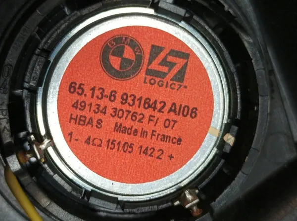 Alto-falante BMW Série 6 II E63/64 OEM 6931642 image 3