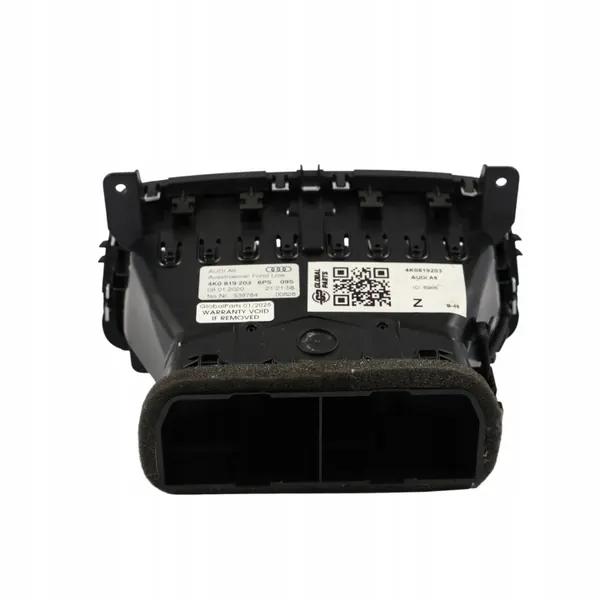 Audi A6 C8 Taka-Konsolin Tuuletusritilä OEM 4K0819203 image 8