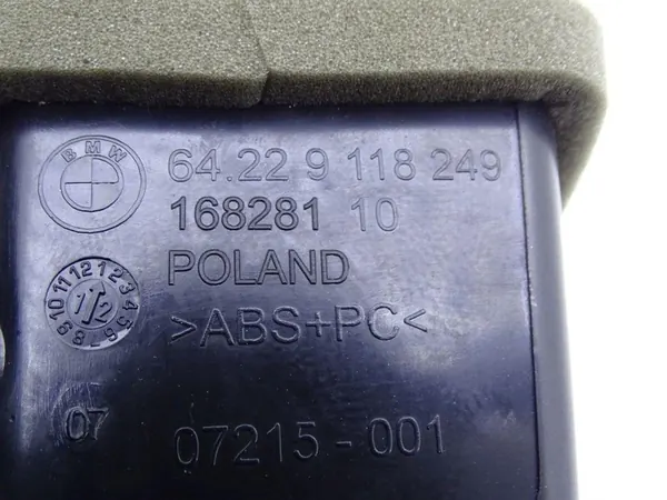 Grade de ventilação traseira BMW 5 GT F07 09-17 9118249 image 7