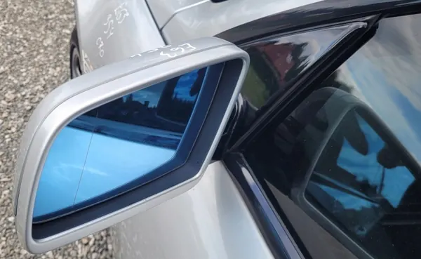 Vänster spegel OEM LUSTERKO LEWE BMW E63 354 TITANSILBER image 3