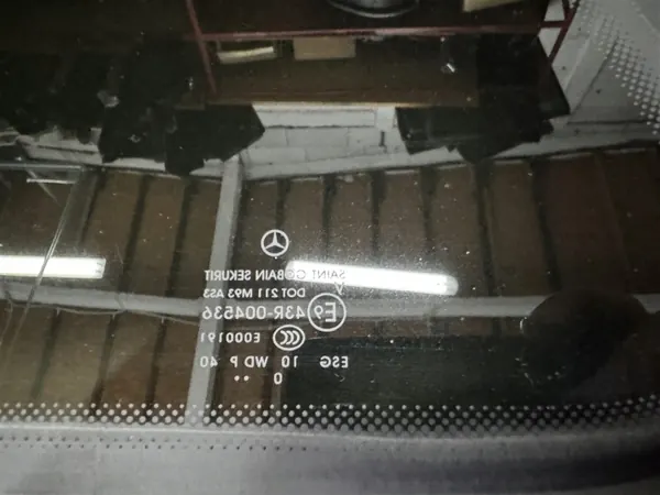 OEM SZYBA UCHYLNA PRAWY TYŁ TYLNA LONG 04-14R Mercedes image 6