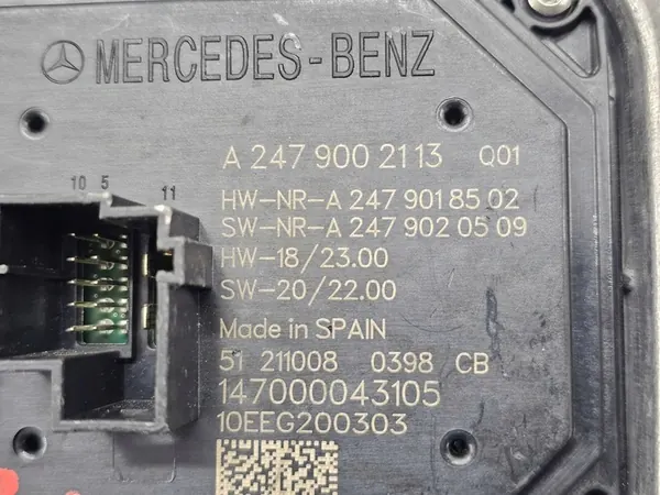 MERCEDES B-KLASA W247 W177 FULL LED MODULE A2479002113 image 8