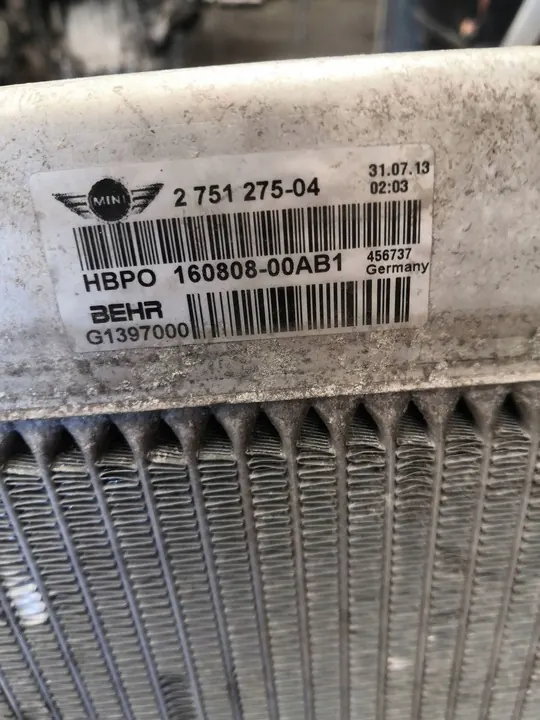 Mini OE 2751275 Radiador de agua image 3