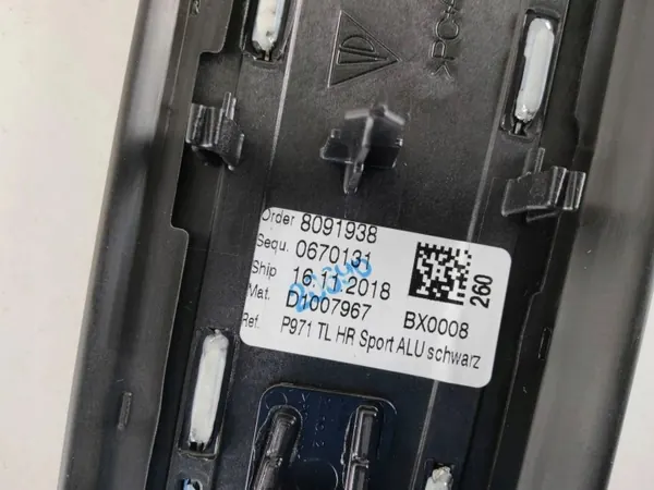 Porsche Panamera Achterdeurbekleding OEM 8091938 image 6
