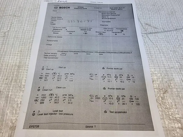 Injector OEM 55578075 voor Opel Astra K, Insignia B, Meriva B 1.6 CDTI image 8