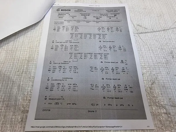 Injector OEM 55578075 voor Opel Astra K, Insignia B, Meriva B 1.6 CDTI image 9