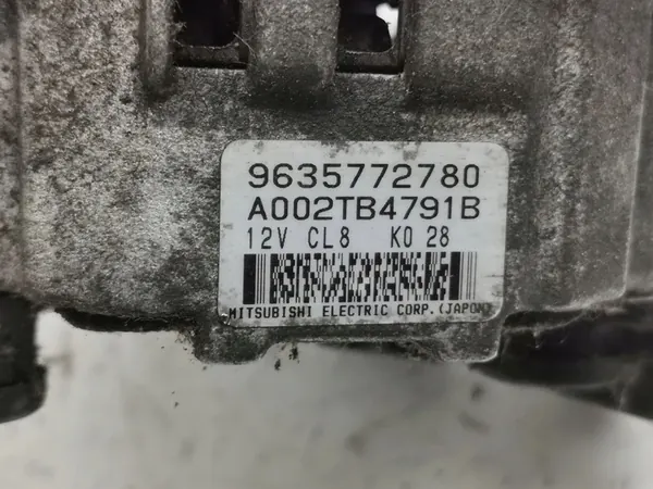 Vaihtovirtageneraattori Citroen Xsara 2001 9635772780 image 8