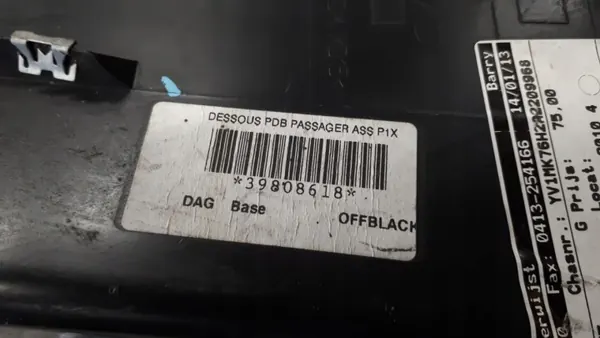 Handschuhfach Beifahrer OEM 39808618 für Volvo S40 II image 8