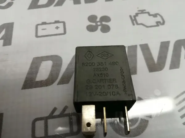 Relä kW (HP) 2005 Harmaa 8200351490 image 4