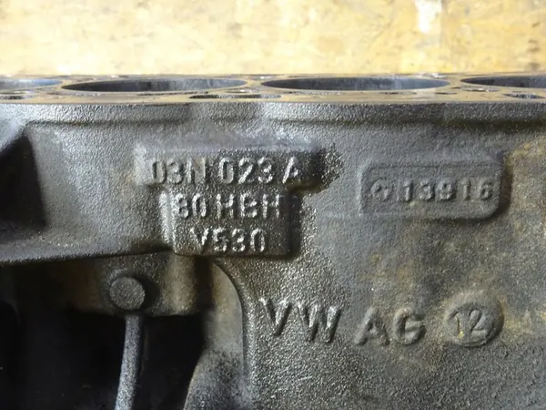 SHARAN ALHAMBRA 7N LIFT TDI Motorblock DFL 03N023A image 5