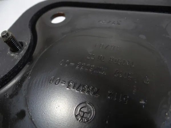 Rear Bumper Reinforcement Beam BMW E60 LCI OEM 7033712 image 6