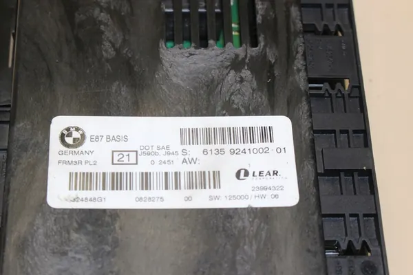 Módulo de Controle de Luz BMW E87 LCI 9241002 image 6