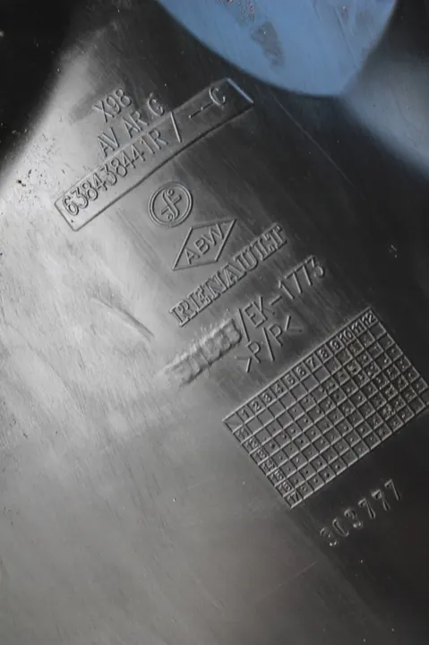 Fram vänster hjulhus RENAULT CLIO IV 638438441R image 4