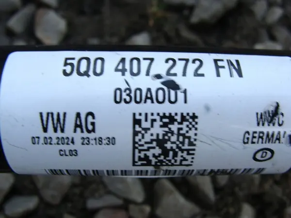 Höger fram halvmuff Volkswagen Golf VIII GTI 5Q0407272FN image 4