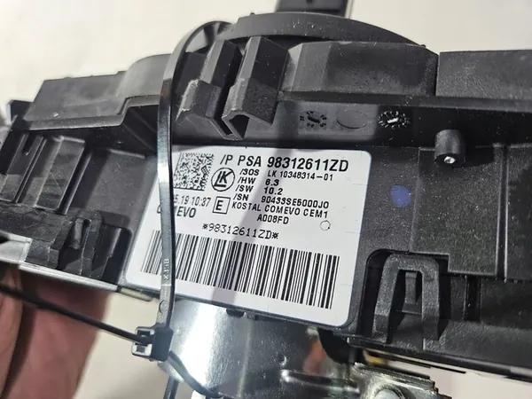 Gecombineerde schakelaar Partner IV Berlingo Combo Proace 98312611ZD image 5