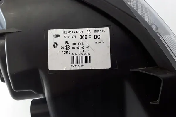 Farol esquerdo RENAULT SCÉNIC II 7701071369 image 2