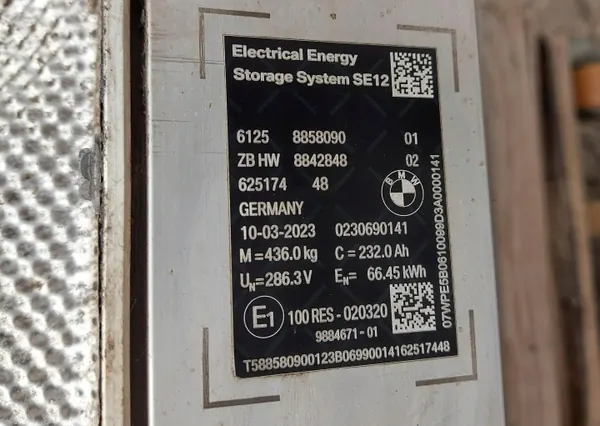 BMW OEM 8858090 Accu 66,45kWh voor iX1 X1 U11 image 6