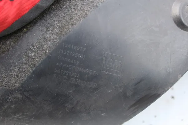 OPEL ASTRA J OPC Front Left Wheel Arch OEM nadkolelpasatrw image 2