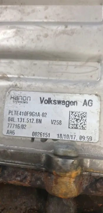 VW CRAFTER II EGR-JÄÄHDYTTIMI 04L131512BN image 2