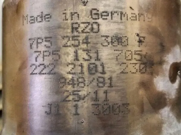 Catalyseur OEM 7P5254450A pour Porsche Cayenne image 7
