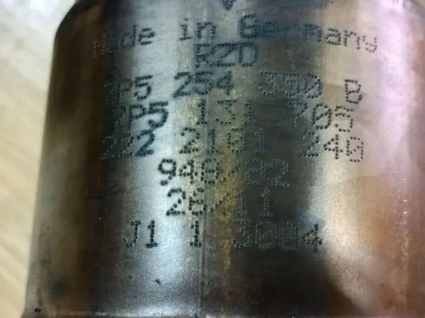 Catalyseur OEM 7P5254450A pour Porsche Cayenne image 8
