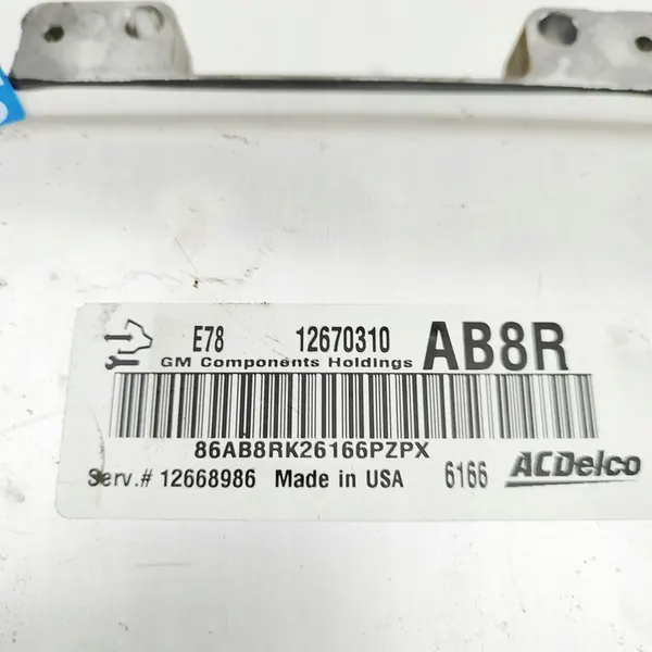 Moottorinohjain Opel Mokka 1.6L 2016-2017 OEM 12670310 image 6