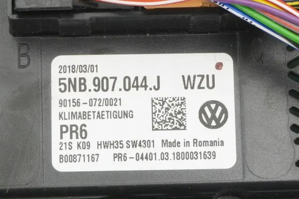 Ilmastointipaneeli VW Tiguan OEM 5NB907044J image 4