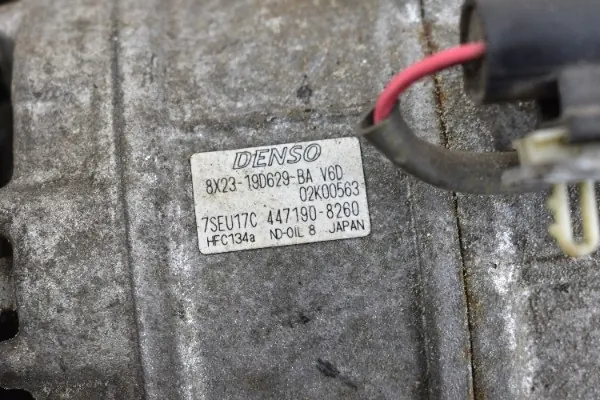 Jaguar XF 2009 A/C Kompressor OEM 8X2319D629BA image 6