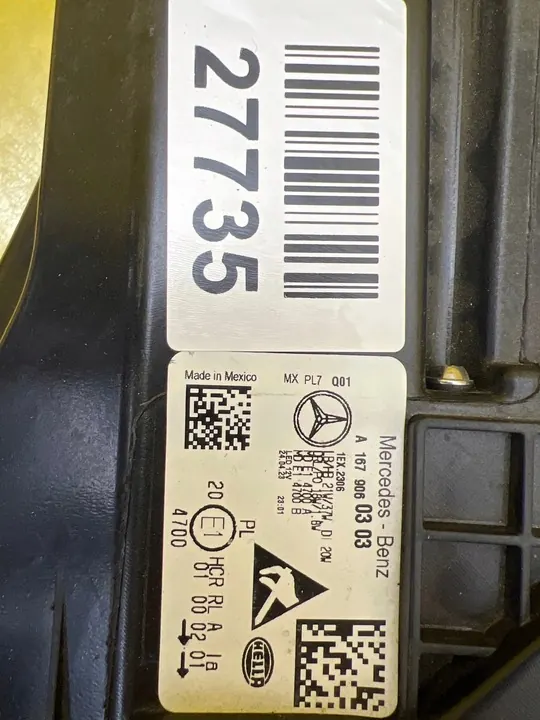 MERCEDES BENZ GLE W167 LED HOOGPRESTATIE A1679060303 image 2