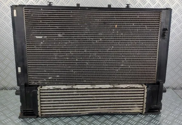 Chłodnice chłodnica cieczy klimatyzacji wentylator BMW F20 F21 F22 LCI 1,5T image 2