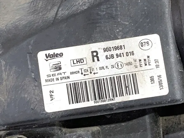 Farol Dianteiro Direito SEAT Toledo IV 6JB941016 image 5
