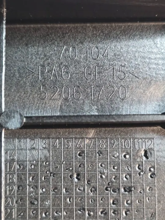 Fiat 500 achter rechter wielkast OEM 0052121705 image 9