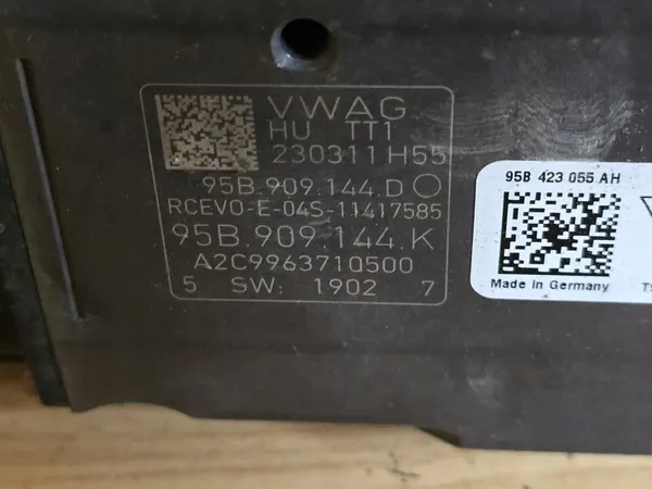 Porsche Macan Styrväxel 95B423055AH image 8