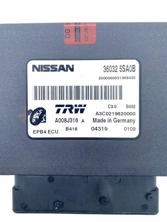 Nissan Leaf II EMF Bremsmodul OEM 360325SA0B image 3