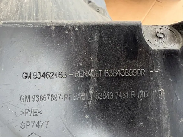 TRAFIC III LIFT VIVARO B Left Front Wheel Arch Complete image 2