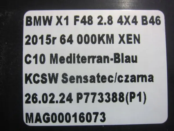 BMW OEM 7390448 Innenraumfilter mit Aktivkohle image 6