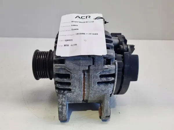 ALTERNATOR Renault Megane III 1.6 16V 0124425070 image 5