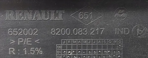 Takapuskuri Spoileri Renault Clio II 2000-2003 OEM image 2