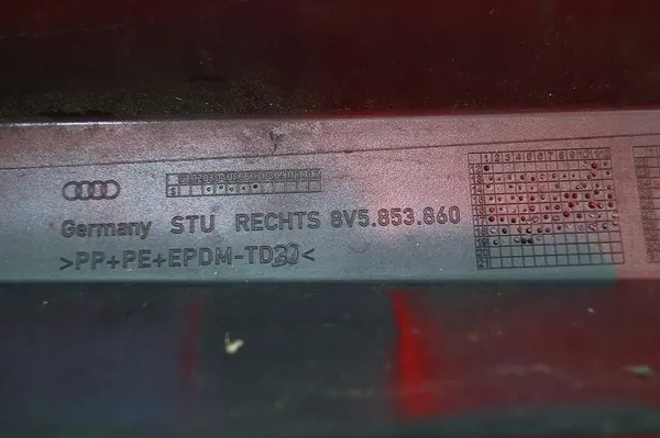 Right Threshold Strip Audi A3 S-Line S3 RS3 8V5 Sedan OEM image 7