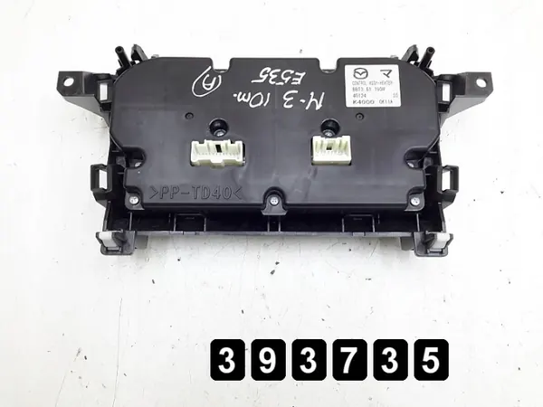 Mazda 3 ilmastointiohjain OEM 40124 K4000 image 4
