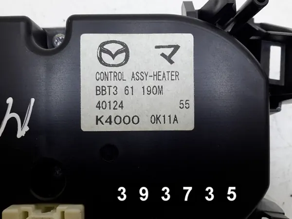 Mazda 3 ilmastointiohjain OEM 40124 K4000 image 6