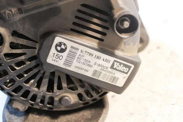 Vaihtovirtageneraattori BMW 3 (E90) 2.0L diesel 2006 OEM 7799180 image 4